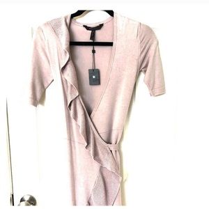 BCBG Silky Wrap Dress